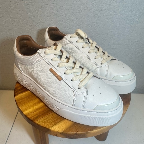 Tory Burch Ladybug Sneakers in White Size 9 - Picture 3 of 15